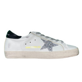 Golden Goose Super-Star Sneakers / Trainers White / Gray / Black / Gold / Silver